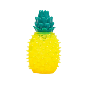 Skatrs Pineapple Shaped Ice Cooling Toy for Dogs & Cats (Yellow)